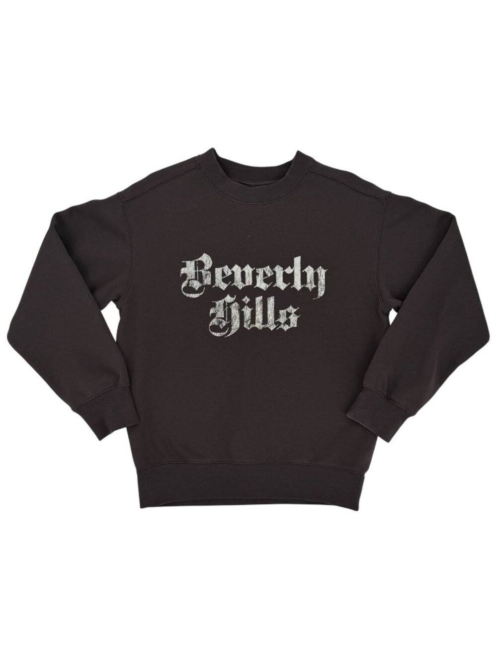 H&M Brown Beverly Hills Crewneck Graphic Pullover Sweatshirt | Gunge Streetwear - Picture 9 of 14